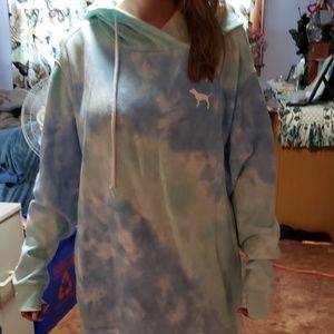 Pink Victoria secret hoodie